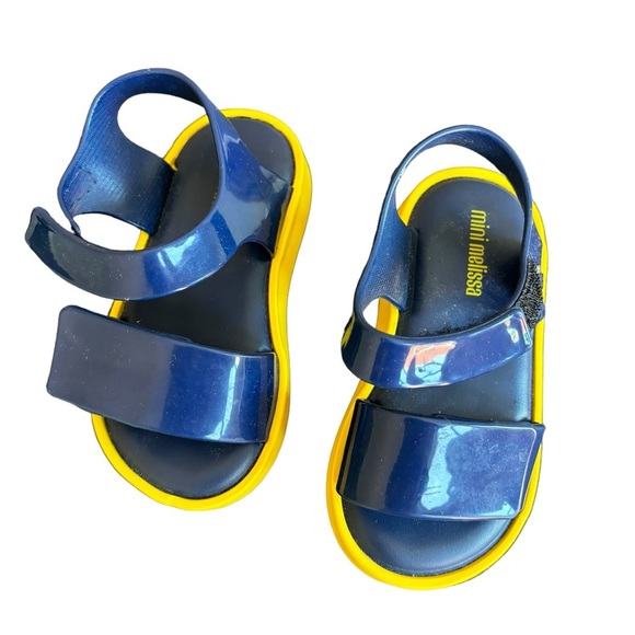 Mini Melissa Jump Jelly Sandal Hook & Loop Size 8 Scented - Picture 10 of 13